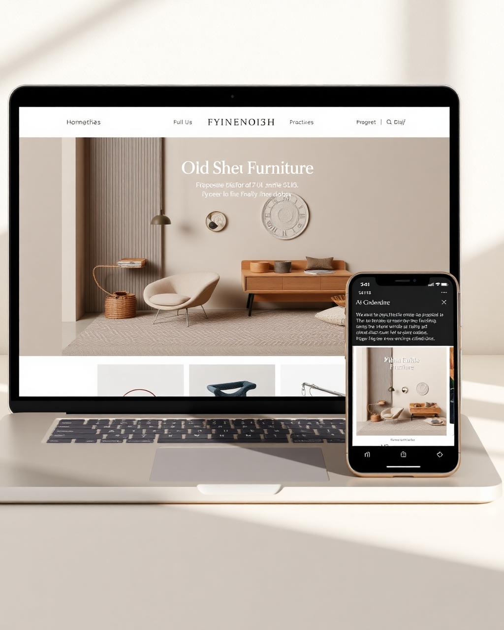 Aura Modern Interiors — E-commerce · Shopify